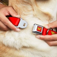 COLLAR HEB.MET. MUJER MARAVILLA LOGO ROJO - REGULAR - SMALL - comprar online