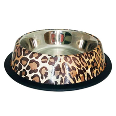 COMEDERO INOX N3 ANIMAL PRINT MILLEX