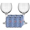 COMBO 6 Griffin GIN & TONIC 354 + 2 Copones Griffin