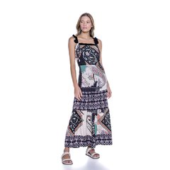 Vestido Estampa Lenço - 9464