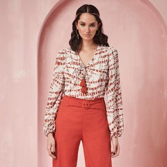 Blusa com amarração - 2881