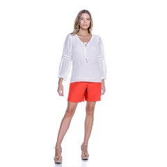 Bata Chiffon Bordado - 8371