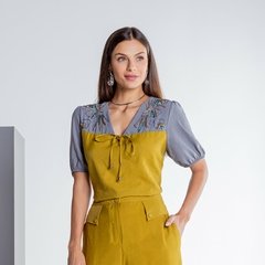 Blusa Cores Bordada - 10037