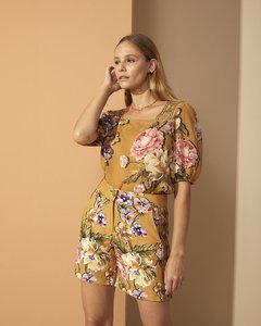 Short Luz Divina Faixa Lateral - 9454