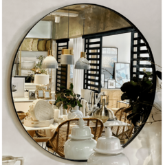 Espejo CIRCULAR 100cm blanco - comprar online