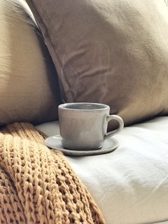 Set Taza y Plato COFFEE