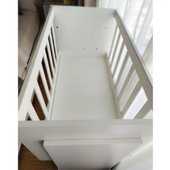 Cuna Charriot Bambú Light Muebles Más Chicos - tienda online