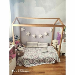 Cama Casita Montessori Tienda Festival