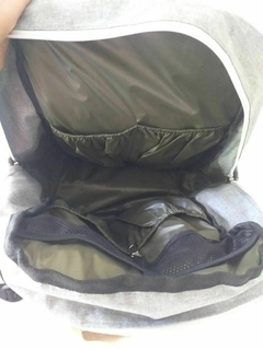 Mochila Maternal Juana Gray Titina - Minis Marketplace