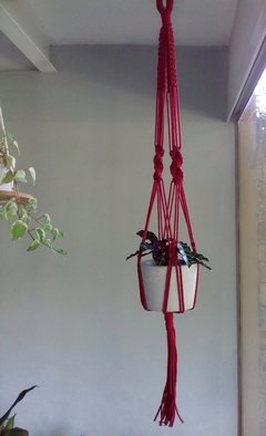 Hanger Macramê Suporte Plantas na internet