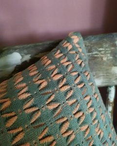 Capa de Almofada de Tricot Menta