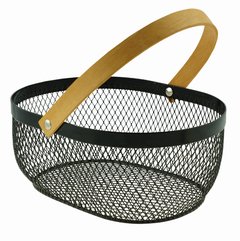 Cesta de Metal Preta - comprar online