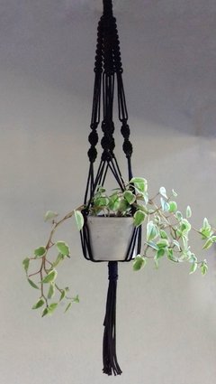 Hanger Macramê Suporte Plantas - Casa de Domingo