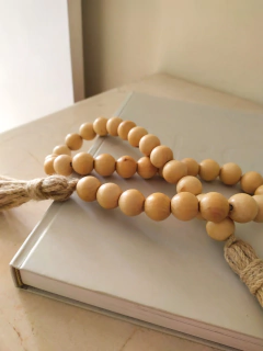 Colar de Mesa Decorativo Madeira - loja online