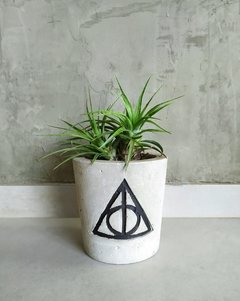 Porta Lápis Harry Potter Relíquias da Morte em Cimento na internet