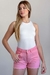 SHORT LAS FLORES ROSA