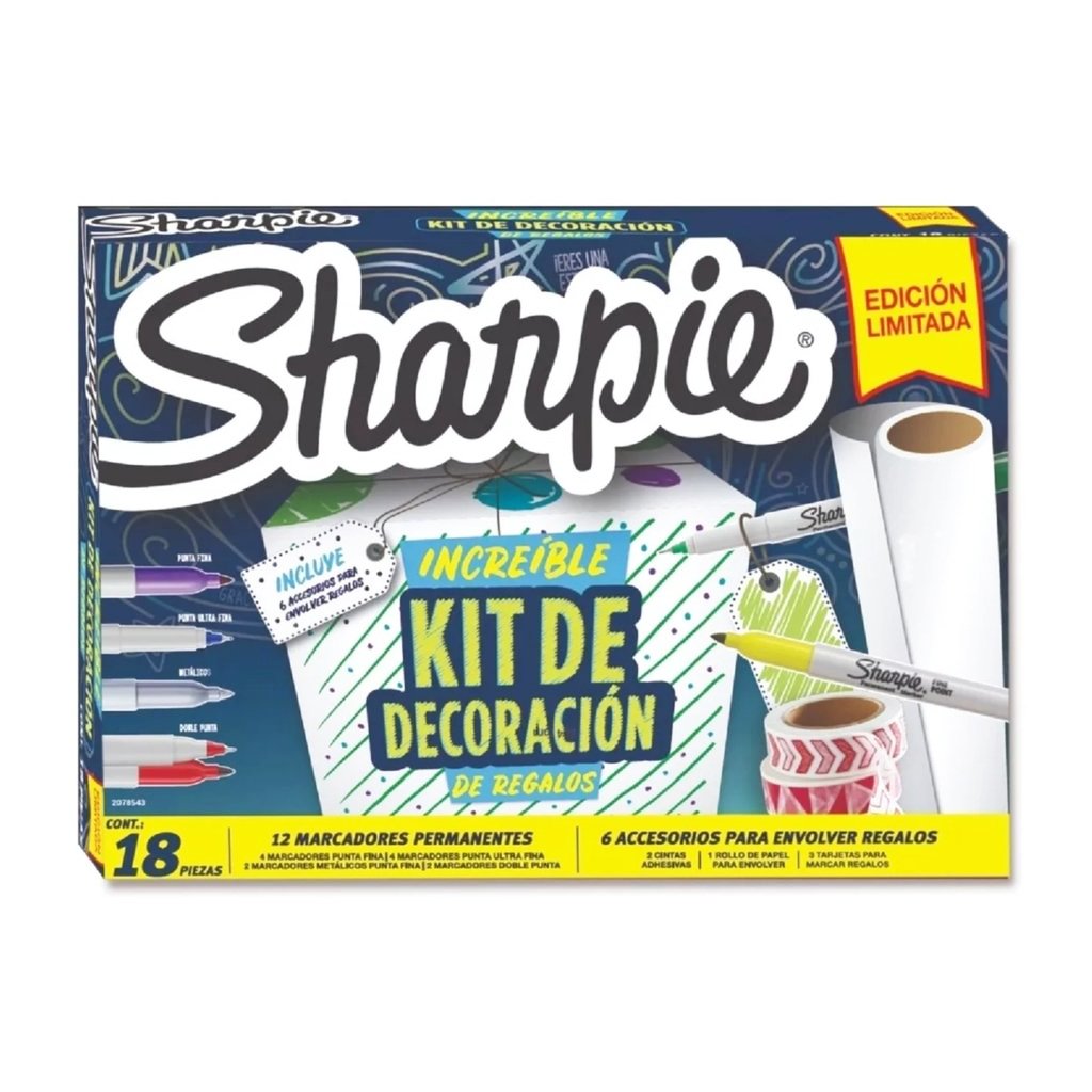 Sharpie Kit, Puntas y Marcadores Surtidos