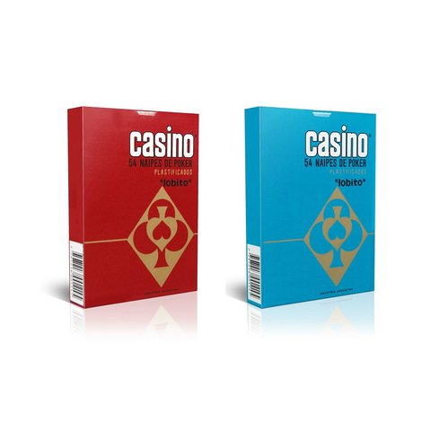 Cartas Naipes De Poker Casino Lobito X 54 Plastificados