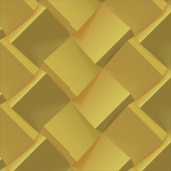 Papel de Parede 3D Dourado
