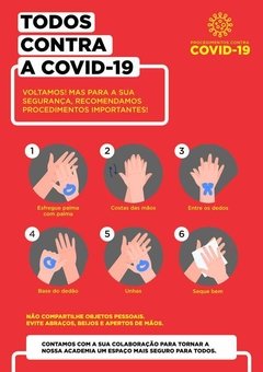 Todos contra do COVID - Lavar Mãos na internet