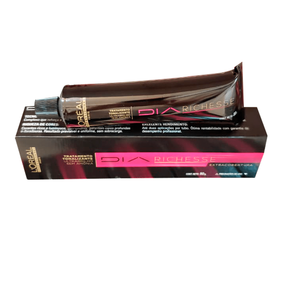 Tonalizante Loreal Richesse 6.0 Produtos Cabelo