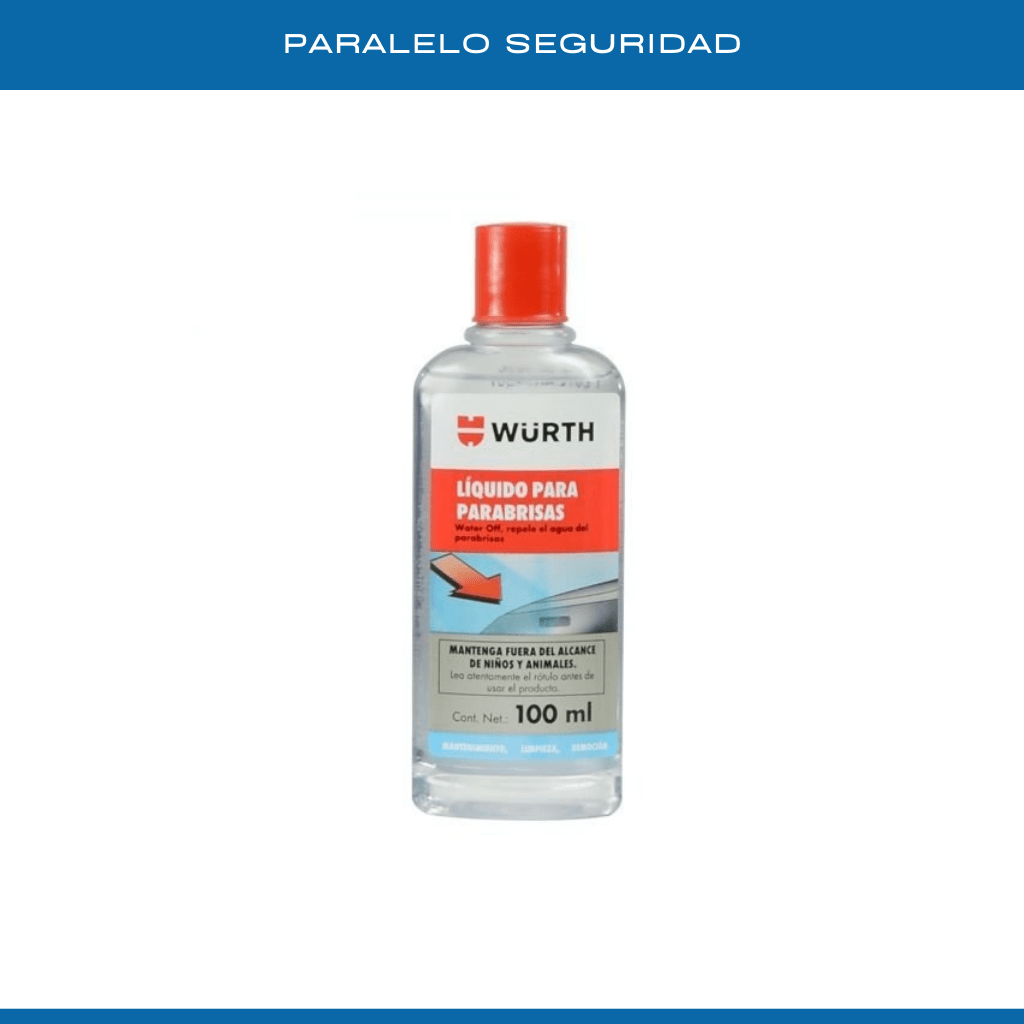 Liquido para Parabrisas WURTH - PARALELOSEGURIDAD