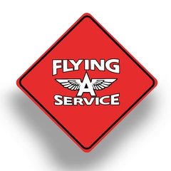 Chapa Cuadrada Service Flying