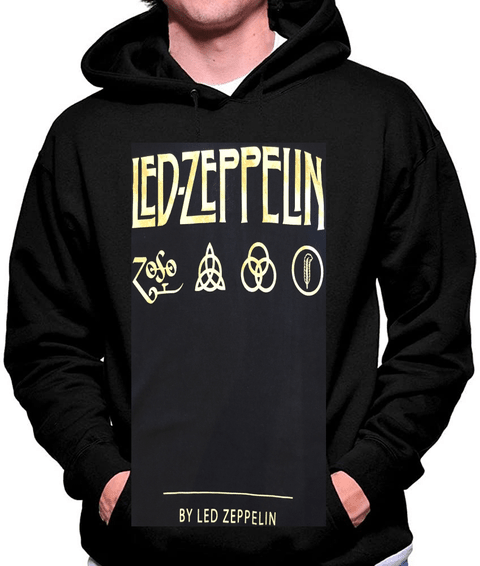 moletom com capuz led zeppelin