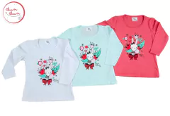(Art.261) Remera con Estampa Conejo
