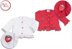 (Art.780) Saco Beba c/Vivos y Botones Frutillas