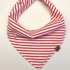 Bandana Rayada Rojo