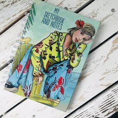 Sketchbook and notes - Jazmin