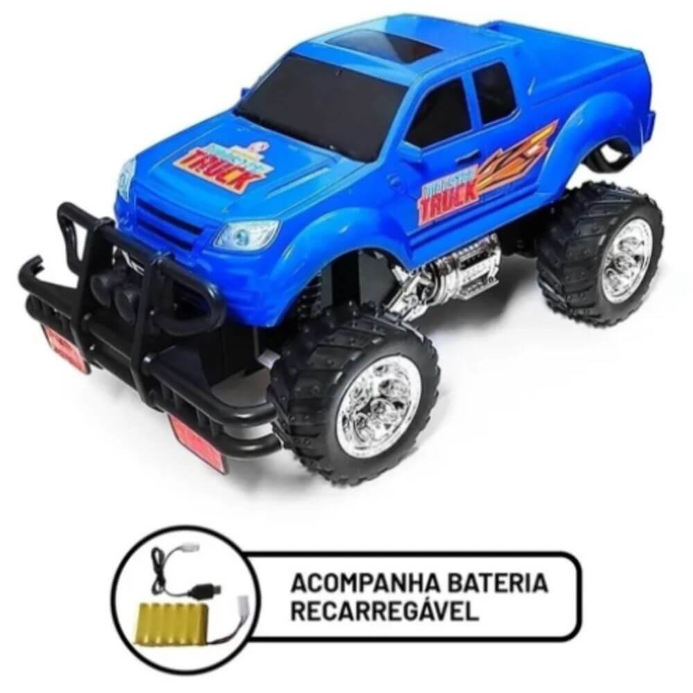 Carrinho De Controle Remoto Monster Truck Junior - Polibrinq - Ifcat  ToyStore