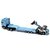 Caminhão Prancha Em Metal Azul Com Trator Kdw 1:50 na internet