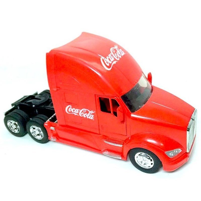 Caminhão Coca Cola Kenworth T700 6x4 - Escala 1/32 - Com Cavalo e Carreta -  Minisclub