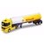 Mercedes Actross com Tanque Shell 1:32 Welly Amarelo
