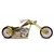 Miniatura Moto Chopper Amarela 1:12 New Ray - comprar online