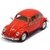 Miniatura Volkswagen Fusca Clássico 1967 Vermelha 1:24