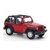 Jeep Wrangler Rubicon Conversível 1:32 Vermelho - comprar online