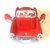 Miniatura Chevrolet Corvette 1957 1:24 Vermelho Conversível na internet