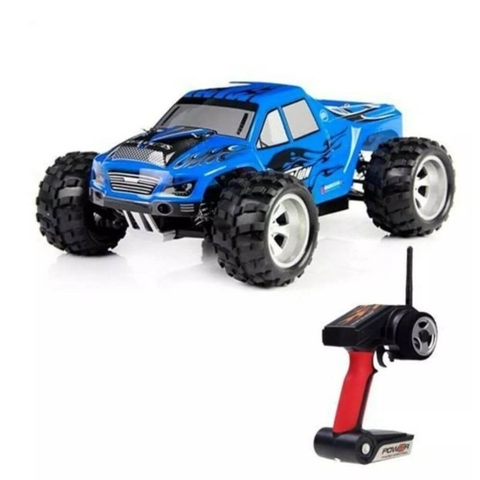 carrinho de controle remoto monster truck c/luzes polibrinq - 2271az