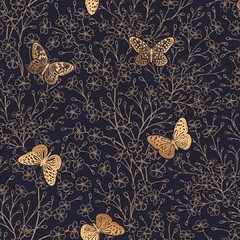 Gold butterfly