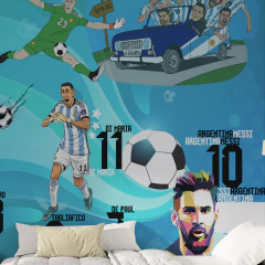Campeones - Rollo. Vinilos decorativos