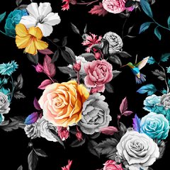Black Flowers
