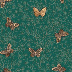 Gold butterfly en internet