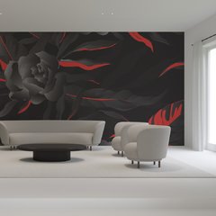 Neon Flowers - Rollo. Vinilos decorativos