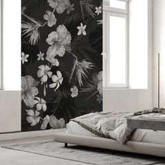 Flores Blancas - Rollo. Vinilos decorativos