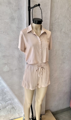 CAMISA NICOLE LINO LISO