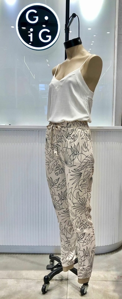 BABUCHA DE LINO ESTAMPADO en internet