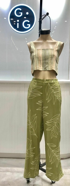 PALAZO IRENE FIBRANA ESTAMPADO - comprar online